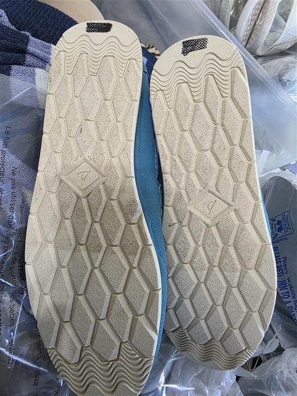 NWOT Sperry 11.5 Men's Moc-Sider Blue Nylon Slip-Ons STS23794 125668
