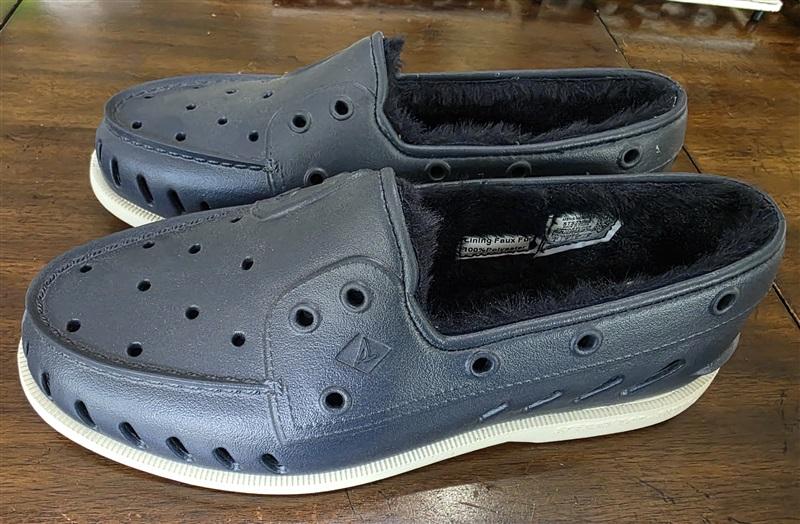 NWOT Sperry Top Sider 8 Float Boat Shoe STS23886 Blue Lined 125670