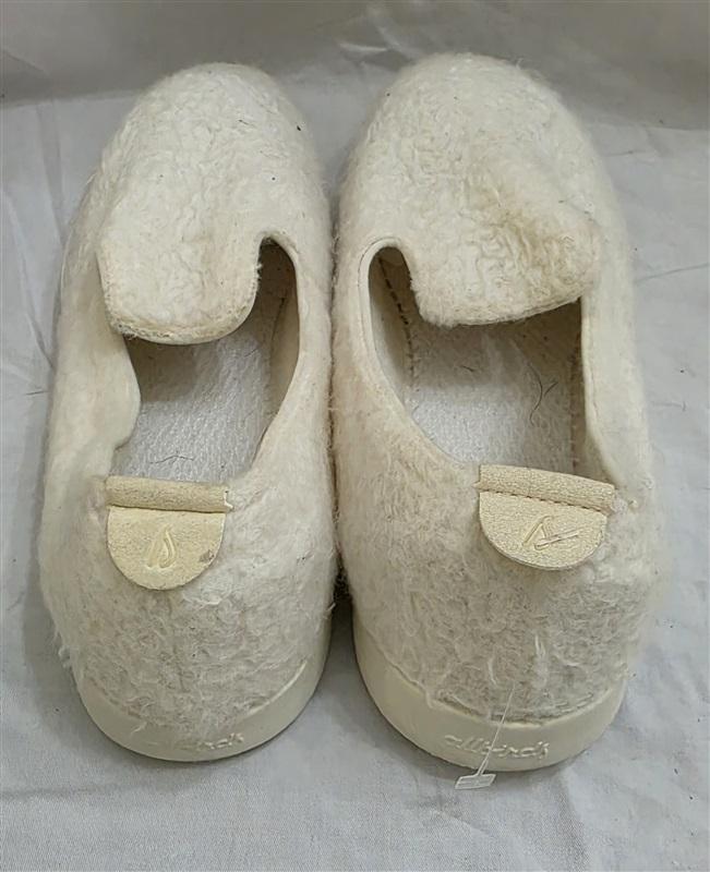 PO Allbirds 7 Wool Lounger Fluff White Casual Flats White 125701