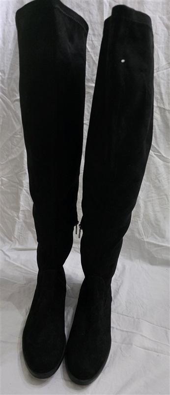 NWOT Kenneth Cole 6.5 Wind-Y Over-The-Knee Boots Black 125724