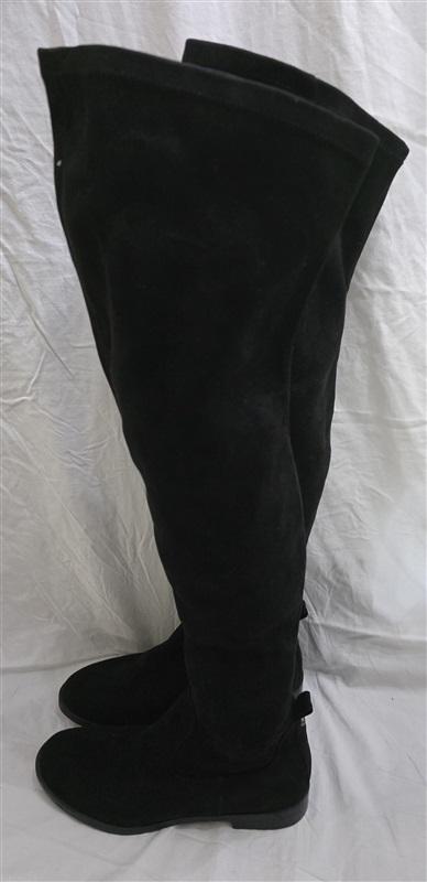NWOT Kenneth Cole 6.5 Wind-Y Over-The-Knee Boots Black 125724