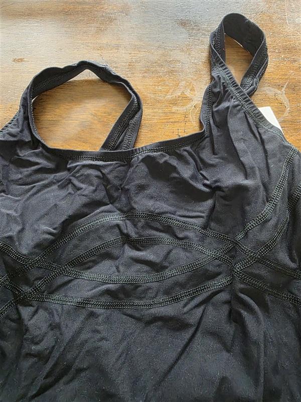 NWOT Robin Piccone 8 1PC Maillot Swimsuit 191212 Black 125739