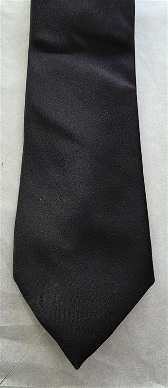 NWOT Madison Black Solid Men's Classic Formal Neck Tie 125792