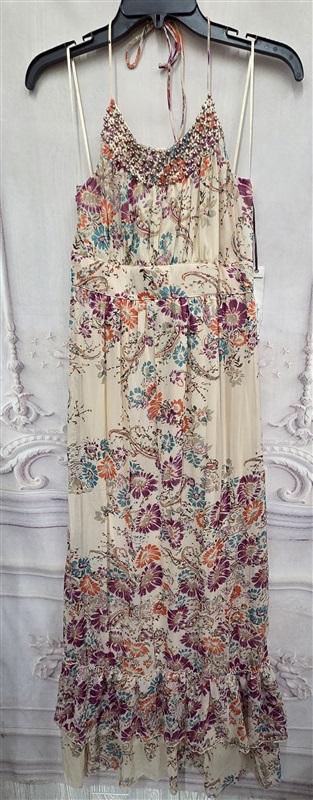NWT Willow & Clay M Floral Boho Chic Maxi Sundress 125925