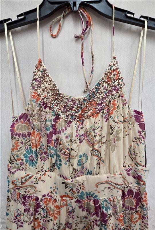 NWT Willow & Clay M Floral Boho Chic Maxi Sundress 125925