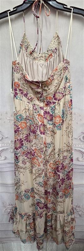 NWT Willow & Clay M Floral Boho Chic Maxi Sundress 125925