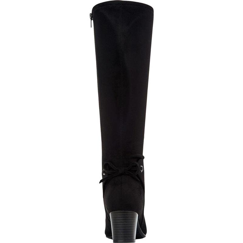NWOT Charter Club 8 Jaccque Block Heel Mid-Calf Boots Black 125977