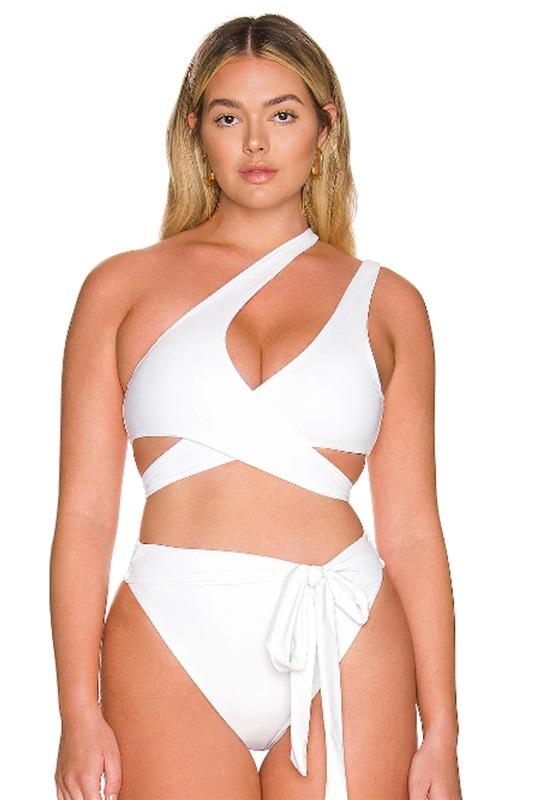 NWOT Good American 2XL Khloe 10 Ways To Wear Bikini Bottom Green 125990