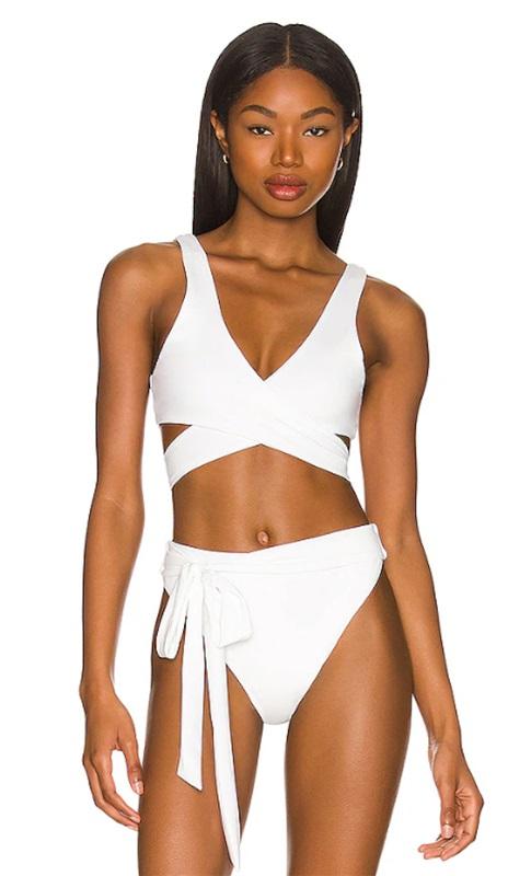 NWOT Good American 2XL Khloe 10 Ways To Wear Bikini Bottom Green 125990