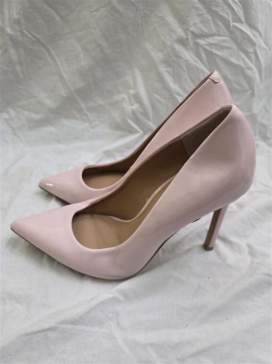 NWOT Express 8 Classic Pointed Toe Patented Leather Pink Pumps 126016