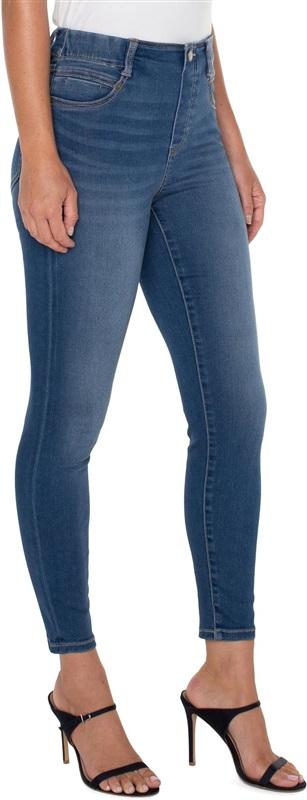 NWT Liverpool 8 29 Gia Glider Ankle Skinny Jean White 126097