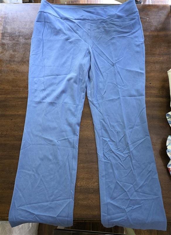 NWOT Boston Proper 18 Modern Wide Leg Pants Blue 126122