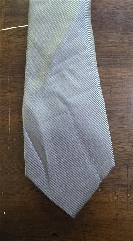 NWOT Saddlebred Gray Stripe Men's Neck Tie 126203