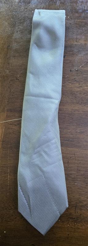 NWOT Saddlebred Gray Stripe Men's Neck Tie 126203