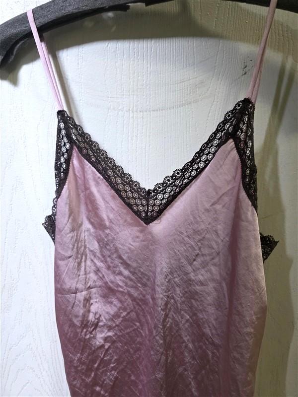 NWT Natori S Ashley Rose Quartz Icon Lace Slip Dress 126206