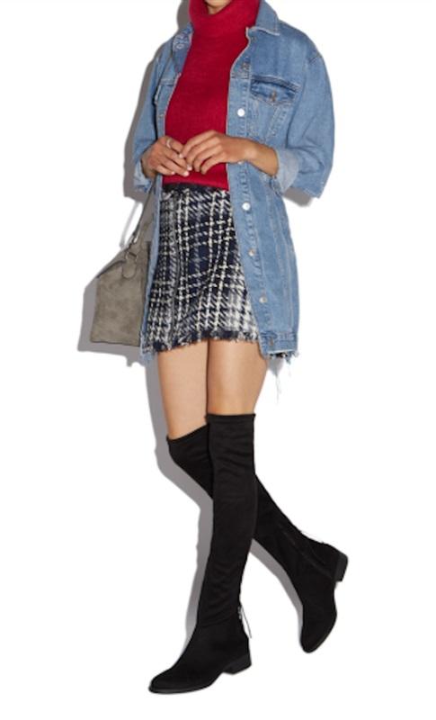 NWOT Shoedazzle 5.5 Agathe Thigh High Boot 126262