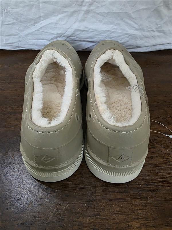 NWOT Sperry Top Sider 8 Float Boat Shoe STS23886 Beige Lined 126273