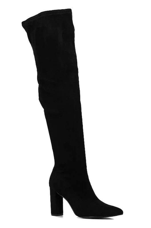 NWOT Style & Co 8.5 Over-The-Knee Boot Black 126284