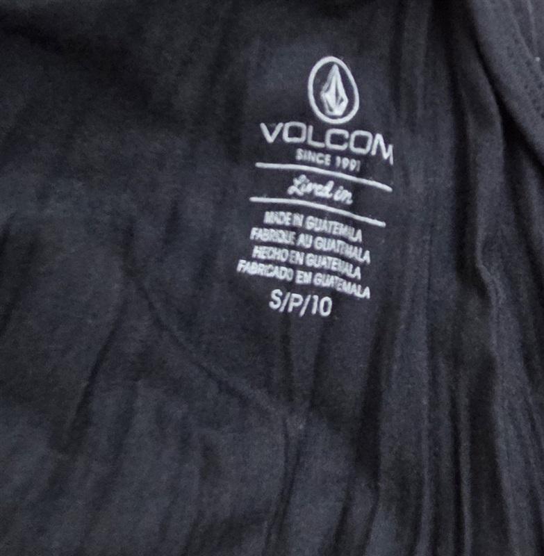 NWOT Volcom S Sliding T Back Sleeveless Tank Dress Black 126330
