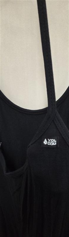 NWOT Volcom S Sliding T Back Sleeveless Tank Dress Black 126330