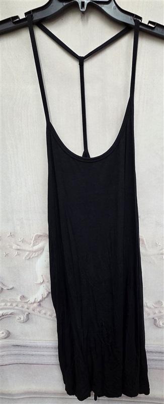 NWOT Volcom S Sliding T Back Sleeveless Tank Dress Black 126330