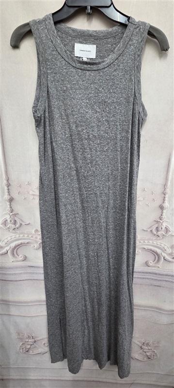 NWTD Current Elliott Sz 1 Perfect Muscle Tee Dress in Heather Grey 126337
