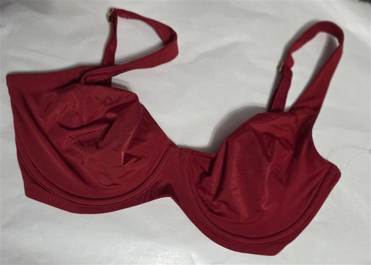 NWOT CUUP 32F The Scoop Wine Microfiber Underwire Bra 126343