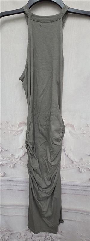 NWOT Michael Stars XS Vivian Halter Racerback Tank Midi Dress 1072 Green 126386