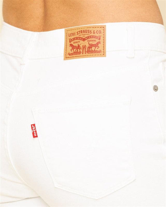 NWOTD Levis 16W Women's Classic Straight Fit Jeans White 126434