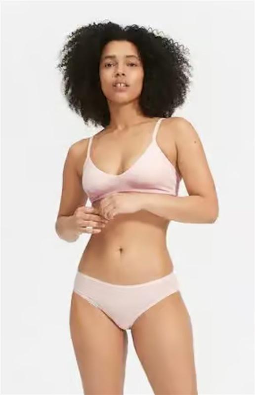 NWT Everlane The Bralette XS Heather Gray Scoop Bra Wireless Intimates 123881