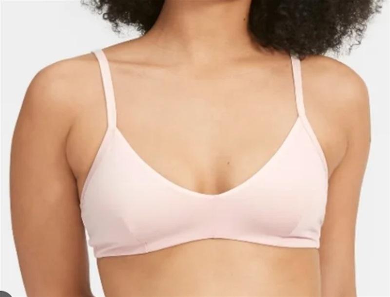 NWT Everlane The Bralette XS Heather Gray Scoop Bra Wireless Intimates 123881