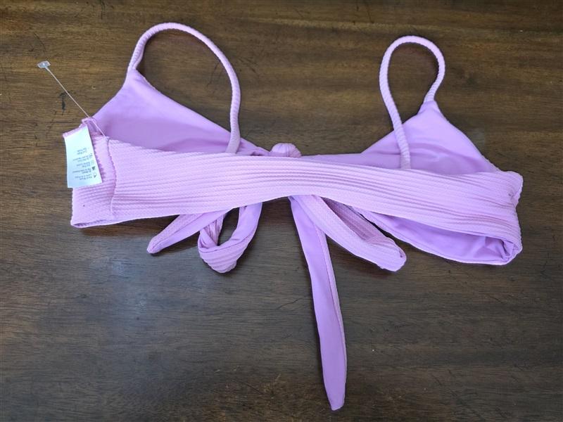 NWOT L*Space Anthropologie M Chloe Top Purple Bikini Swim Top 126497