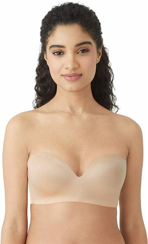 NWOT b.tempt'd 38D Future Foundation Wireless Strapless Bra 954281 Beige 126564