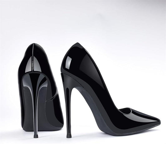 NWOT GENSHUO 9 Pumps Pointy Toe Stiletto Sexy High Heels 4.7" 126599