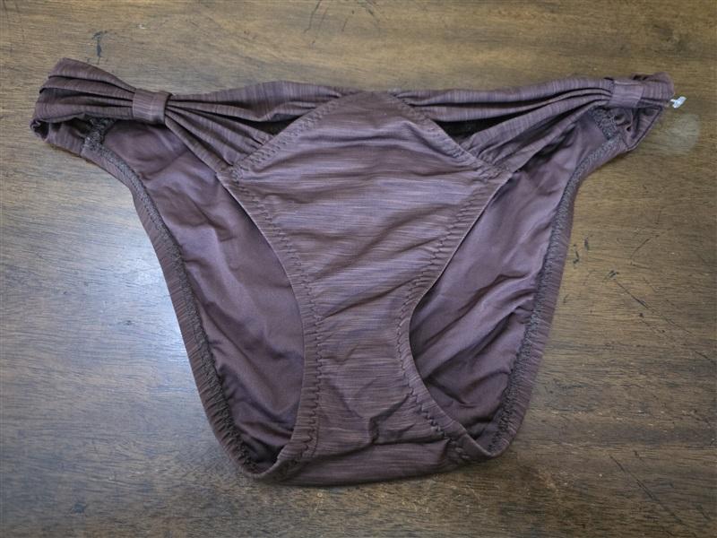 NWOT Betsey Johnson M Brown Dalia Swimsuit Bikini Brown 126742