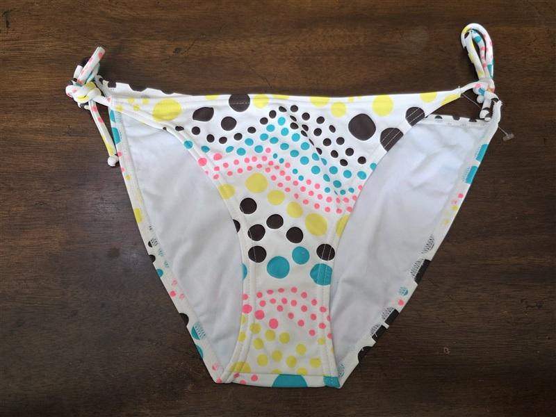 NWOT O'Neill 40 Polka Dot Tie Side Bikini Swim Bottom 126774