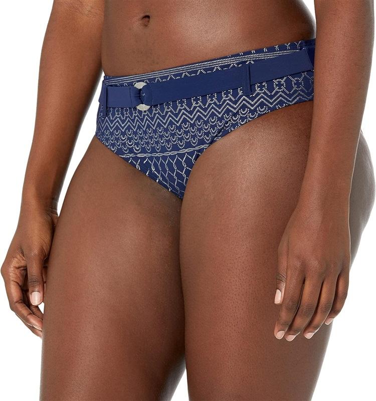 NWOT Amoena 16 Bangkok Panty Blue & Silver Belted 126791