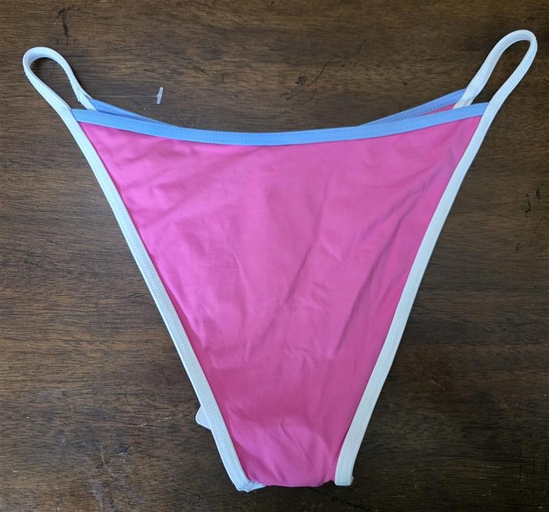 NWOT L*Space L Tommy Bitsy Bikini Bottom CPT Pink 126833