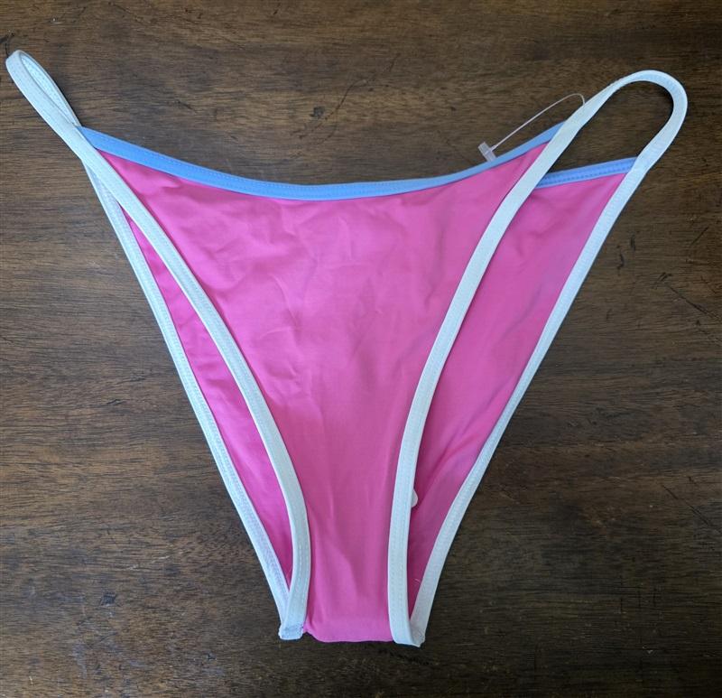 NWOT L*Space L Tommy Bitsy Bikini Bottom CPT Pink 126833