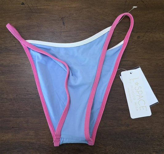 NWOT L*Space XS Tommy Bitsy Bikini Bottom CPT Pink 126834