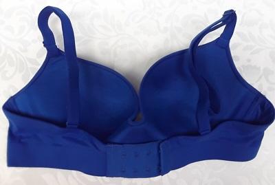 NWOT Soma 32D Enbliss Lifting Demi Underwire Bra Blue 126858