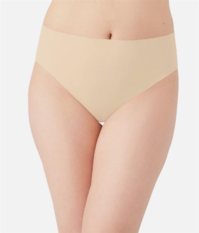 NWT 3PR Wacoal 8 XL Perfectly Placed Underwear 871355 Beige 126882