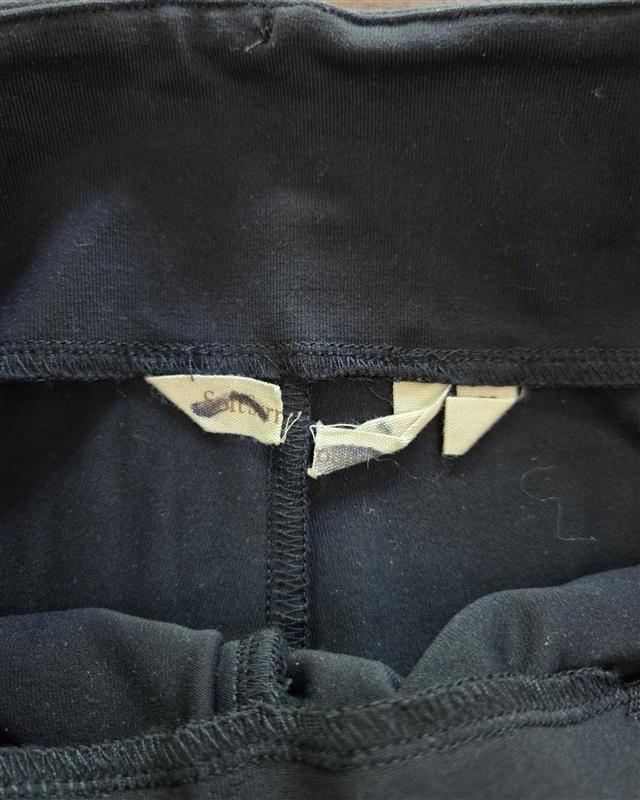 NWOT Soft Surroundings PS Pull On Black Pants +Pockets 126901