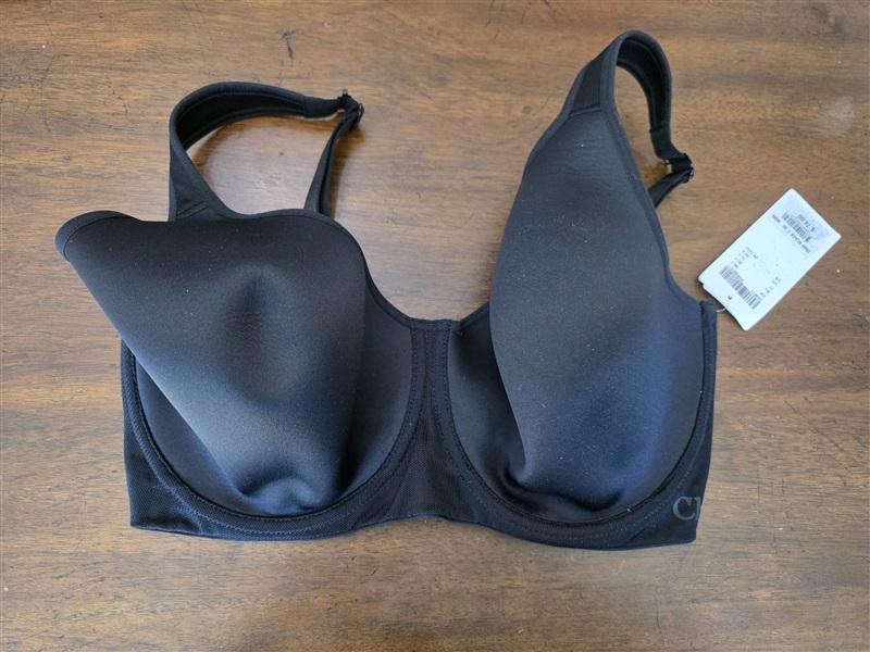 NWT Chantelle 36DDD Sport High Impact Active Underwire Bra 2949 Black 126911