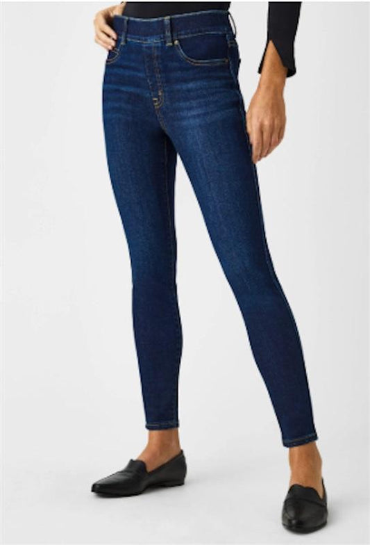 NWOT Spanx XS Tall Ankle Skinny Jeans Clean Indigo Blue 20277T 126929