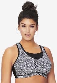 NWOt Glamorise 48C Elite Performance Med-Impact Camisole Sports Bra 1067 126968