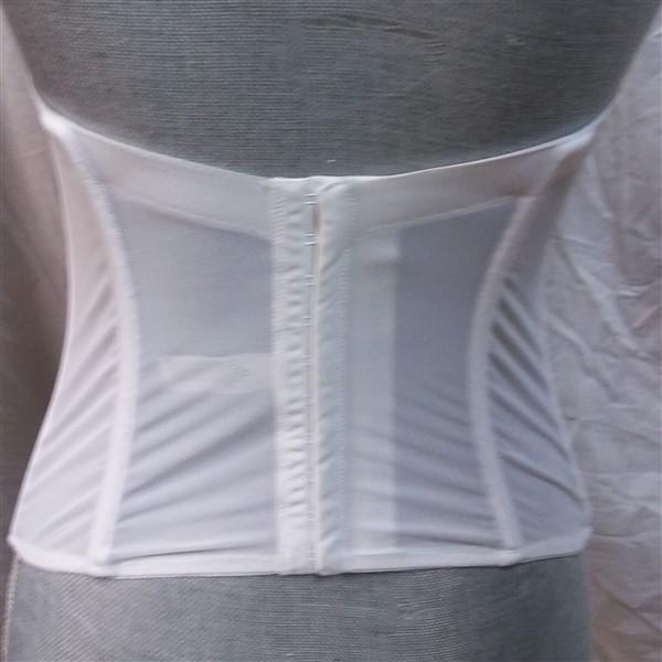 NWPT Maidenform 34D Strapless Floral Lace Push Up Bustier MFB100 White 127008