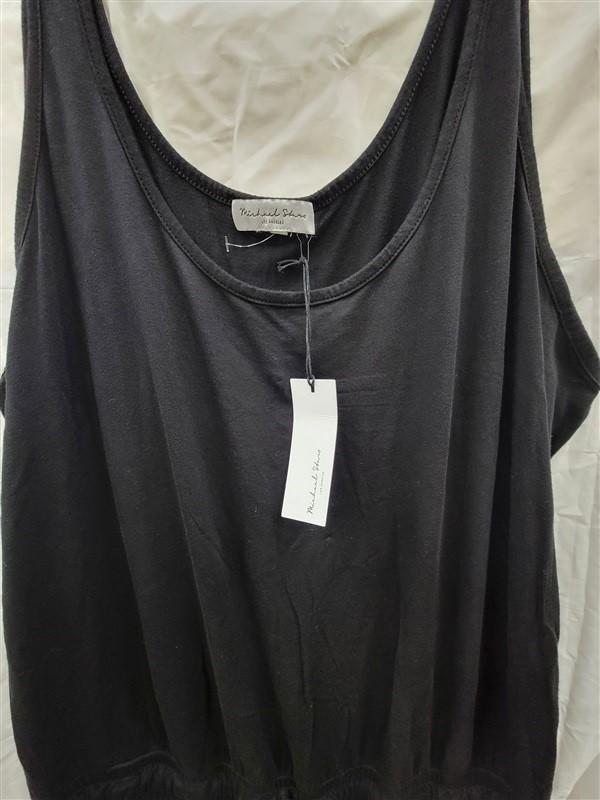 NWT Michael Stars 3x Theo Knit Jumper Jumpsuit Black 127129