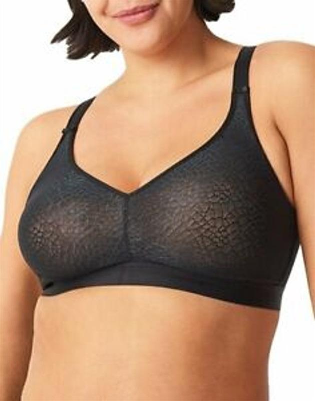 NWT Chantelle 40DD C Magnifique Full Bust Wire Free Bra 1892 Black 127147