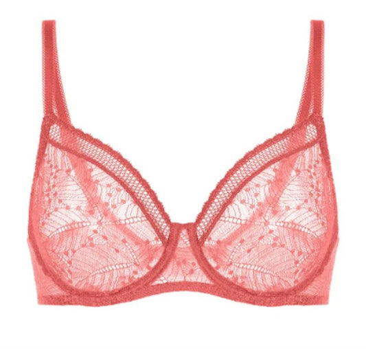 NWT Simone Perele 34E Comete Molded Full Cup 12S324 Orange 127199